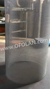 4 Mesh En İyi Fiyat Diyafram 5.4 mm Titanyum Elektrot Örgü/Ağ Kimyasal Filtre/Kanalizasyon Arıtma Satış 10cm*100cm