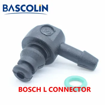 BASCOLIN Dizel Enjektör Dönüş Yağı Geri Akış Ortak Boru T ve L Tipi Bosc-h plastik konektör Boru Hortum Marangoz Boru Yakıt