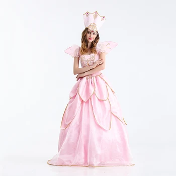 Beyaz Kraliçe Kostüm Kadın Kigurumi Fantasia Kraliçe Aurora Bellet Cosplay Fantezi Parti elbisesi Kıyafet