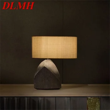 DLMH Çin Tarzı masa lambaları Modern Moda Yaratıcı masa lambası LED Ev Oturma Odası Yatak Odası Otel Dekor İçin