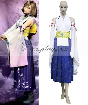 Final Fantasy X Yuna Cosplay Kostüm E001
