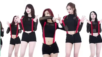 Kpop Kız Grubu Kadın Caz Giyim Perspektif Kırpma Üstleri Sahne Kostüm İnce Şort Dansçı Kıyafeti Müzik Müzik Festivali Giyim