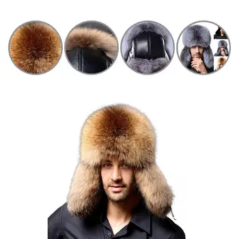 Kulak Flap Şapka Coldproof Adam Bombacı Şapka Adam Şapka Pratik Kış Şapka