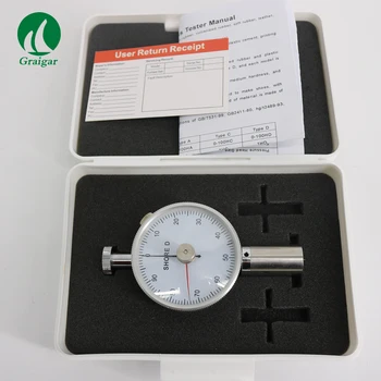 LX-D-2 Shore Sclerometer Metal sertlik test cihazı Test Sertliği Oakmodel Mikro Gözenekli Malzeme