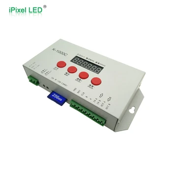 Led K1000C noel ışık kontrolörü desteği SPI ve DMX512 çip
