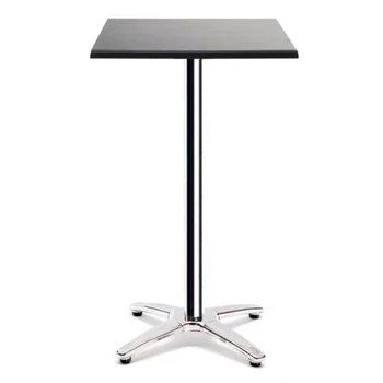 Modern mobilya paslanmaz çelik yüksek masa satılık ahşap bar masası plastik kulubü masası ucuz fiyat dayanıklı
