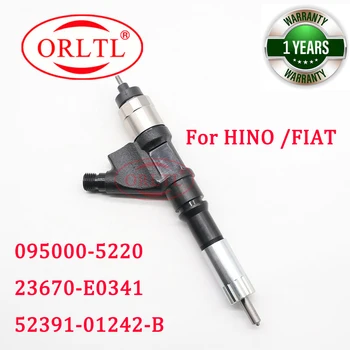 ORLTL 5220 common rail dizel yakıt enjeksiyon 095000-5220 095000 5220 konnektörler enjektörleri 0950005220 (23670-E0341) FİAT için
