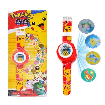 Pokemon Orijinal çocuk Oyuncak Projeksiyon İzle Anime Karakter Pikachu 20 Desen Projeksiyon İzle çocuk doğum günü hediyesi