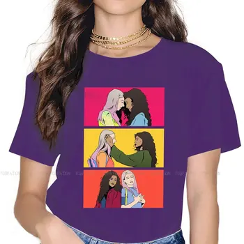 Rue ve Jules Özel TShirt Kız Euphoria HBO TV Serisi 4XL Hip Hop Grafik T Shirt Ofertas