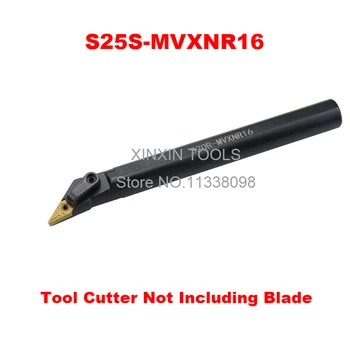 S25S-MVXNR16 / S25S-MVXNL16 25mm Torna Kesme Aletleri CNC Torna Takım Tezgahları İç Metal Torna Aracı Sıkıcı Bar MVXNR / L