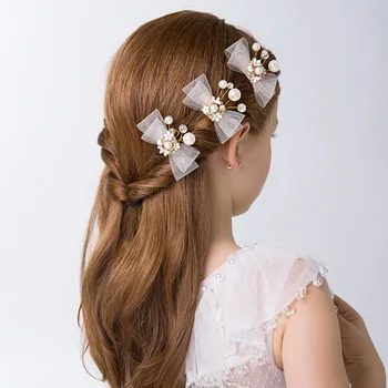 Saç aksesuarları Taç Çelenk GirlsChildren Prenses Elbise Aksesuarları Taç Çiçek Kız Düğün Düğün