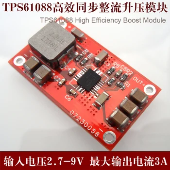 TPS61088 senkron düzeltme yüksek verimlilik boost güç modülü 5 V 9 V 12 V DC-DC 3 V litre 5 V