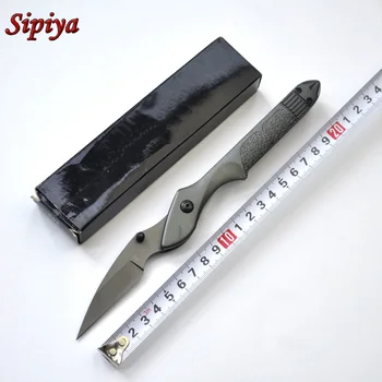 Yüksek kalite Paslanmaz çelik katlanır av bıçağı kamp için cep bıçağı taktik açık survival Bıçaklar EDC kurtarma araçları
