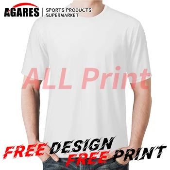 Özelleştirilmiş Baskılı Moda T Shirt Harajuku Erkekler Üst DIY Gibi Fotoğraf veya Logo beyaz tişört Moda Özel Kadın Üst Tshirt