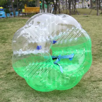 Ücretsiz Kargo Şişme Zorb Topu 1.5 m Kabarcık Futbol Topu Hava Tampon Topu Kabarcık Futbol Yetişkinler İçin