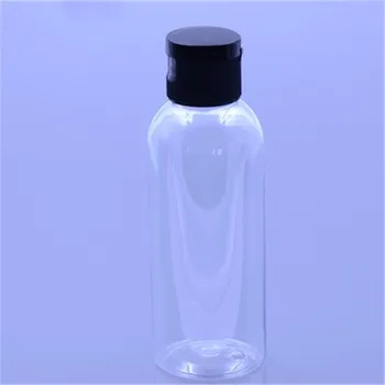 Ücretsiz kargo Yeni stil 10 adet Yüksek Kalite, Boş, plastik şişe, vücut yıkama Seyahat, 80 ml losyon doldurulabilir şişe kapaklı